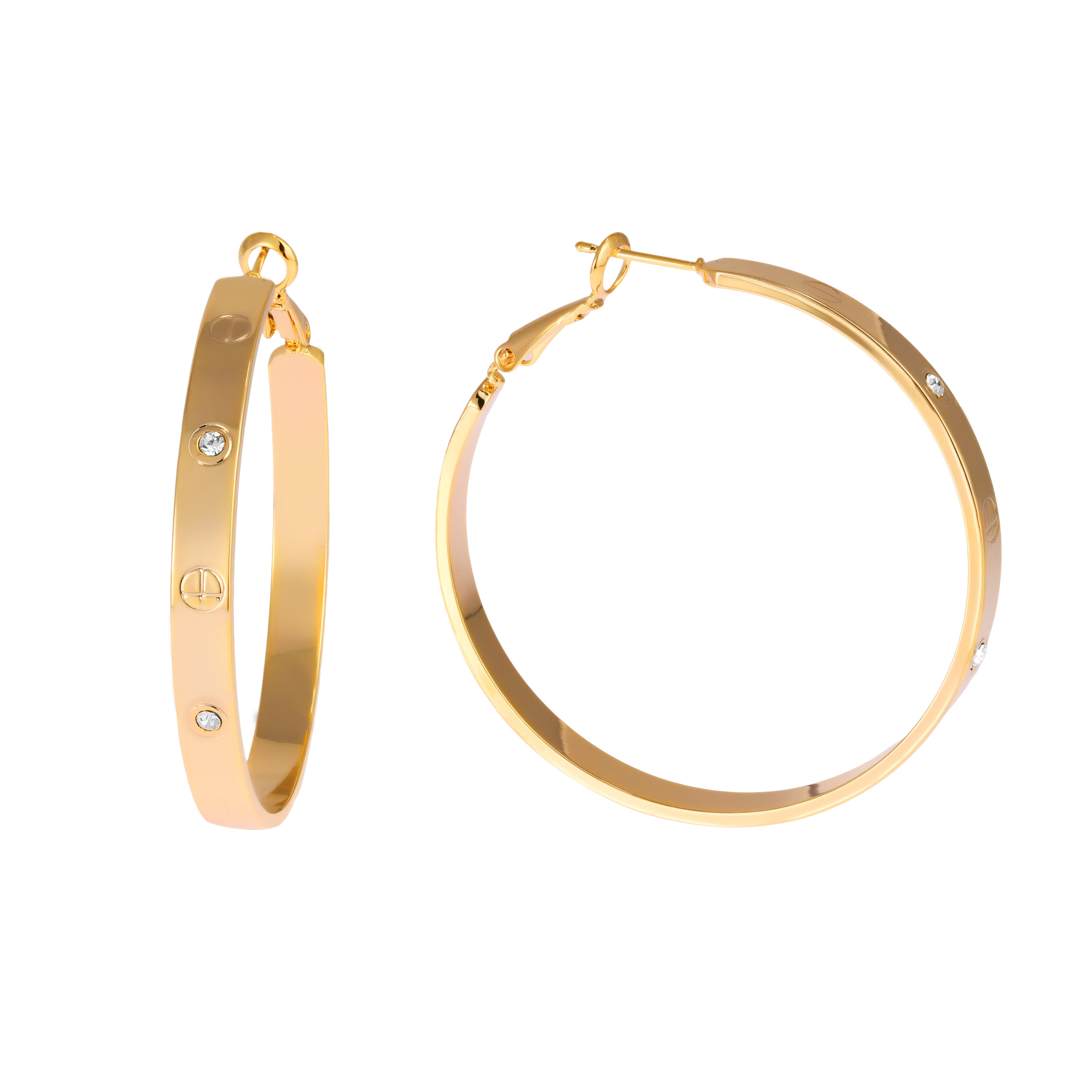 

Серьги из бижутерного сплава Ice&High Collection MS333884, хрусталь, MS333884