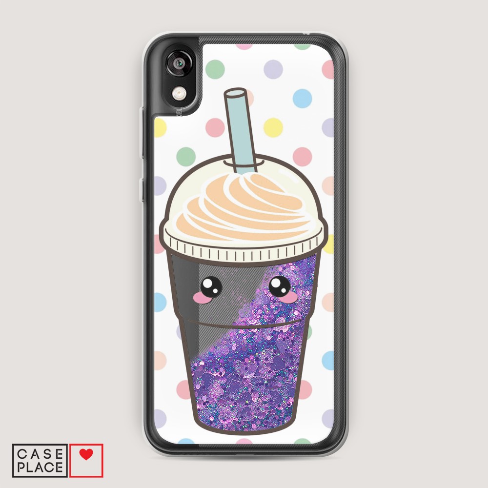 

Чехол Awog на Honor 8S/Huawei Y5 2019 "Милый стакан", Разноцветный, 69092-1