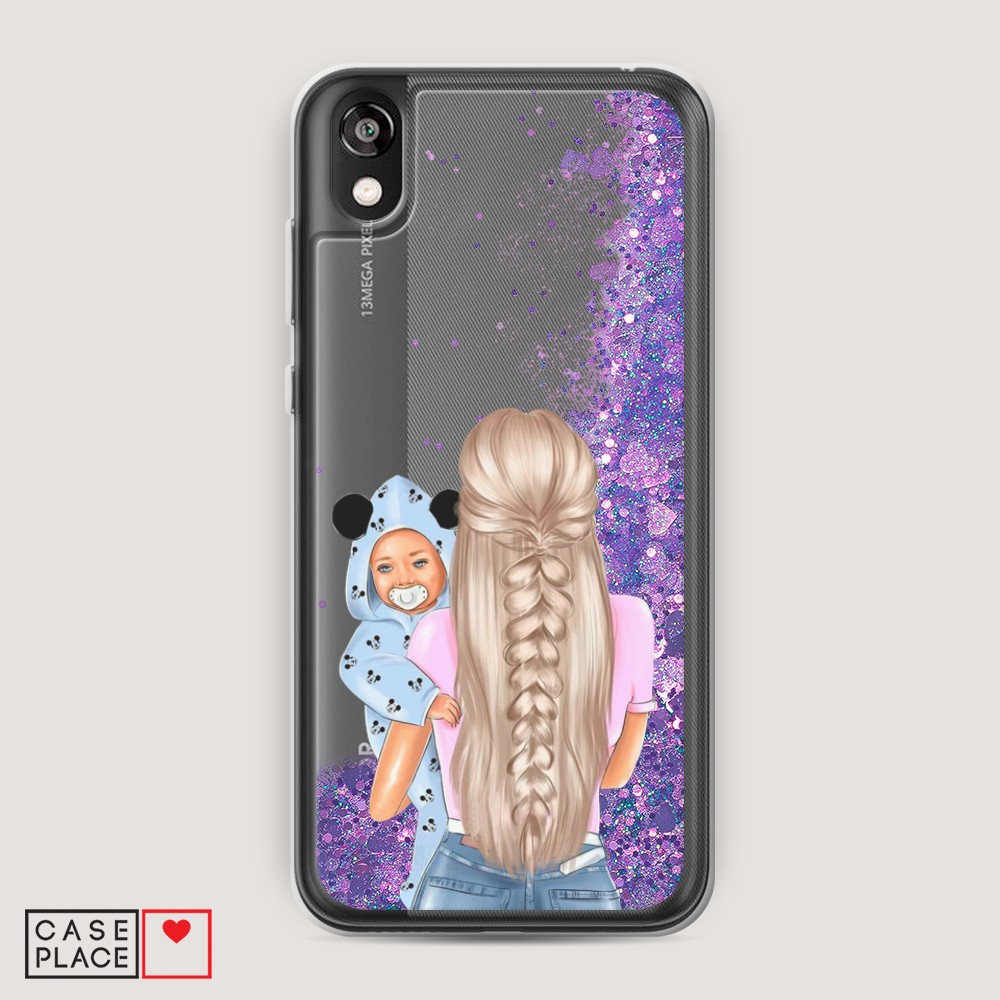 

Чехол Awog на Honor 8S/Huawei Y5 2019 "Молодая мама", Разноцветный, 69092-1