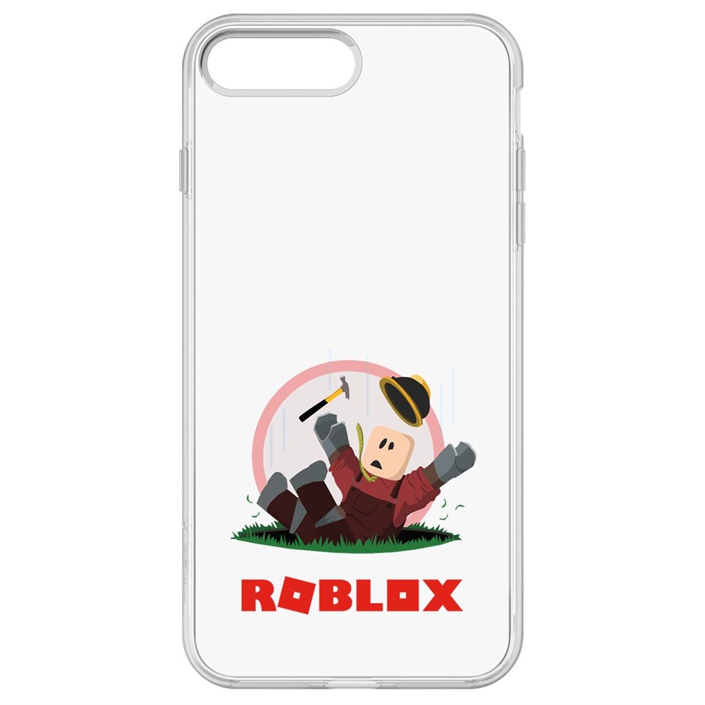 

Чехол-накладка Krutoff Clear Case Roblox-Ошибка доступа для iPhone 8 Plus, Прозрачный