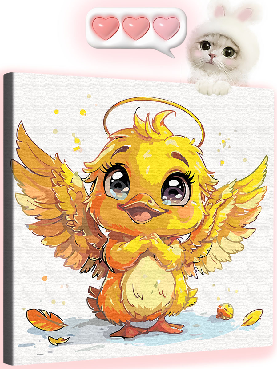 

Картина по номерам Арт-студия Unicorn Цыпа N-4037 40x50, Цыпа