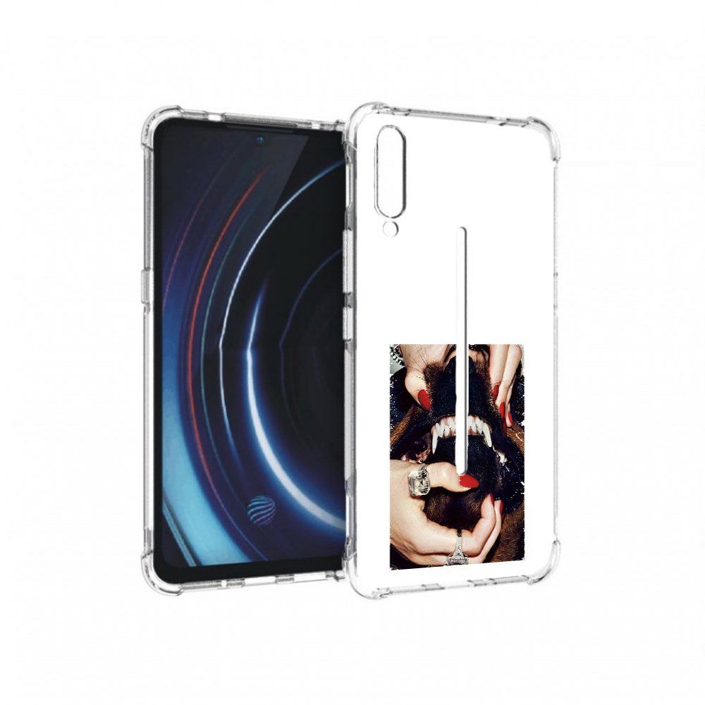 

Чехол MyPads Tocco для Vivo iQOO маникюр (PT226955.389.457), Прозрачный, Tocco