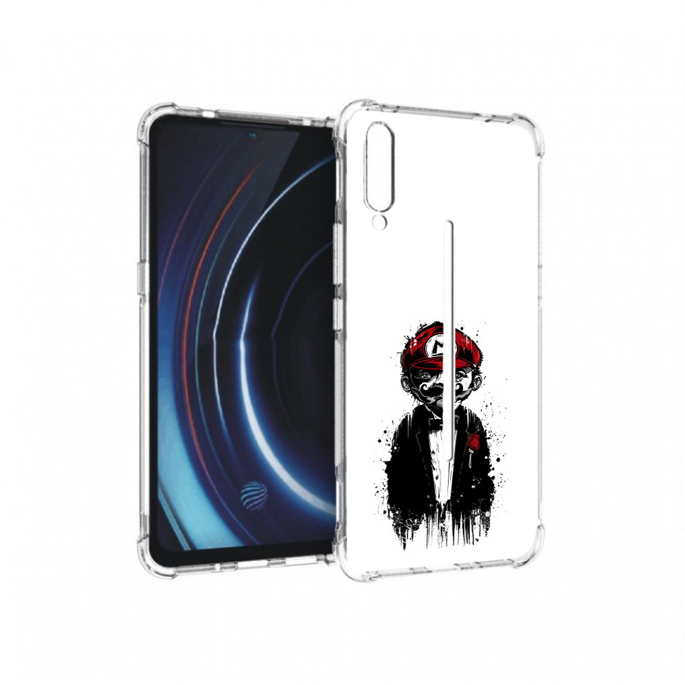 

Чехол MyPads Tocco для Vivo iQOO марио (PT226955.389.458), Прозрачный, Tocco