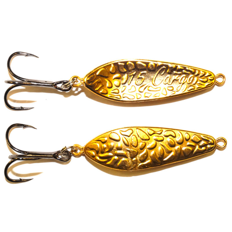 

Блесна Cargo Heavy Gold "Frog" 6г 2.9 см, Золото 925, цв. 00, Золотистый, Блесна Heavy Frog