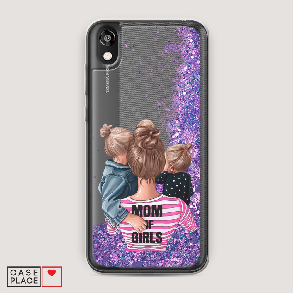 

Чехол Awog на Honor 8S/Huawei Y5 2019 "Mom of Girls", Разноцветный, 69092-1