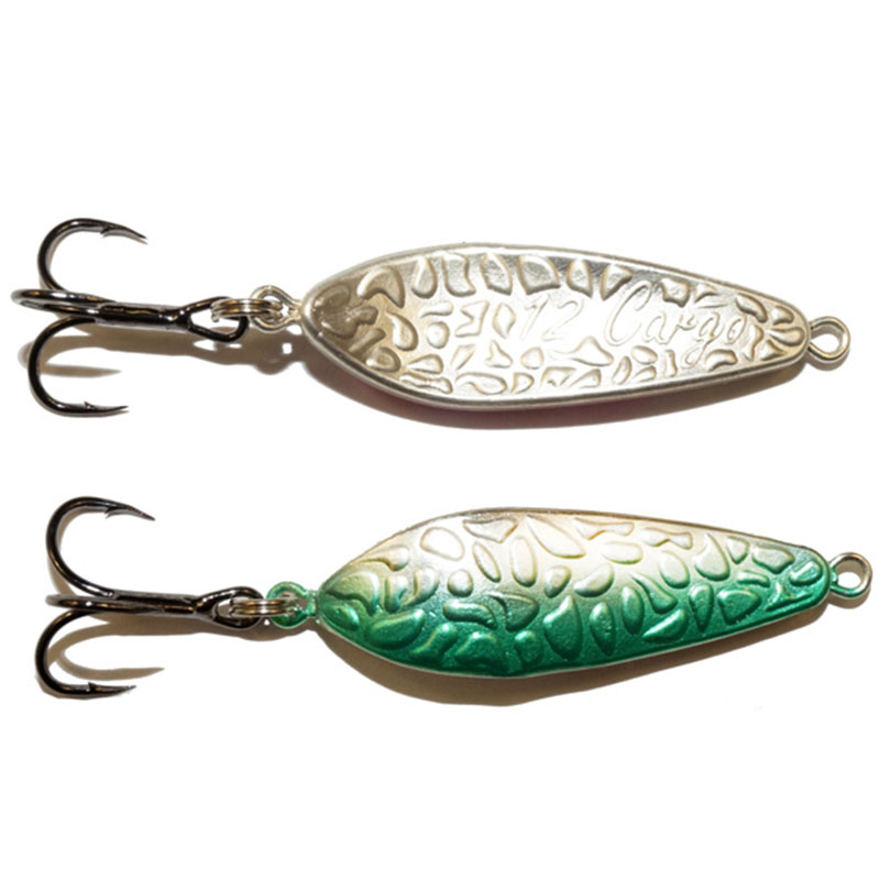 

Блесна Cargo Silver heavy "Frog" 6г 2.9 см, Сер., зеленый, цв. 07, Блесна Heavy Frog