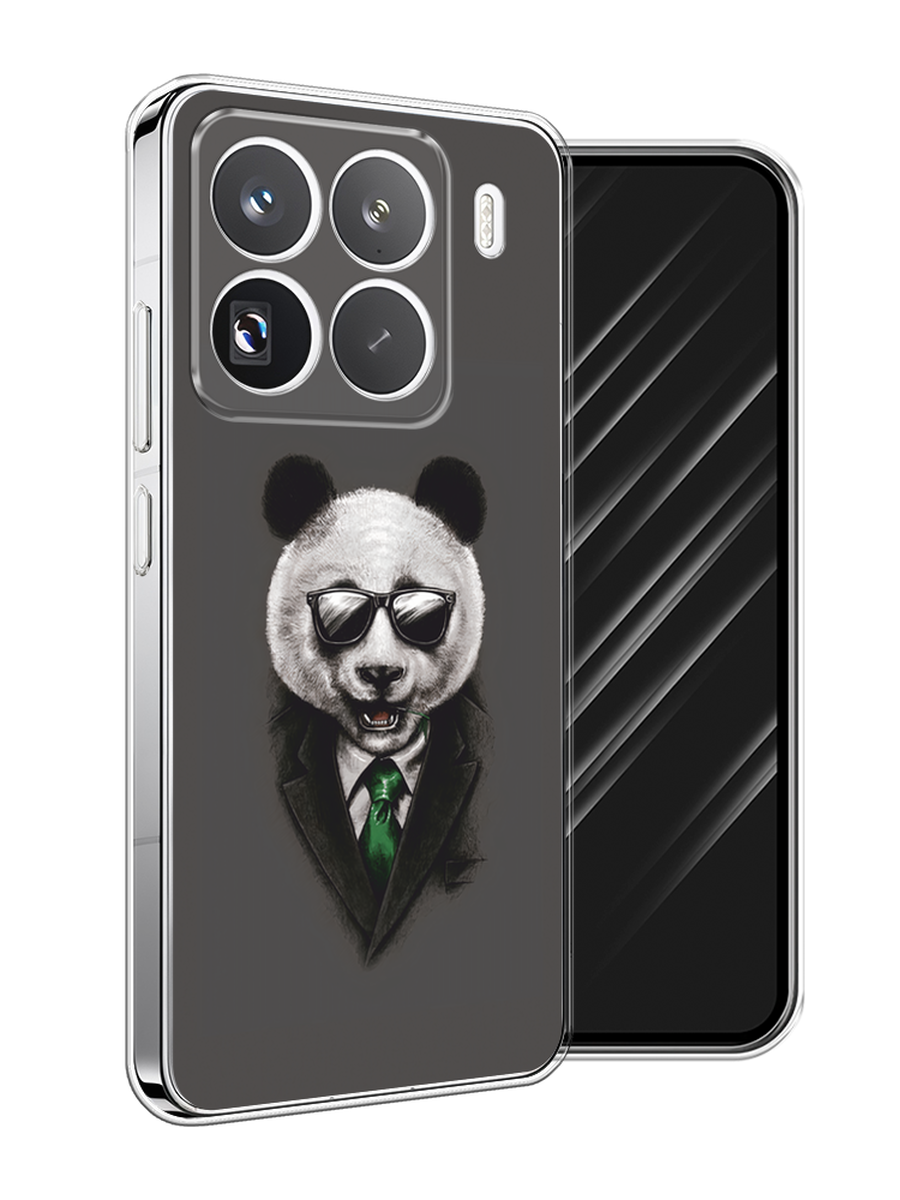 

Чехол Awog на Xiaomi 15 Pro "Деловая панда", Серый;зеленый, 323750-1