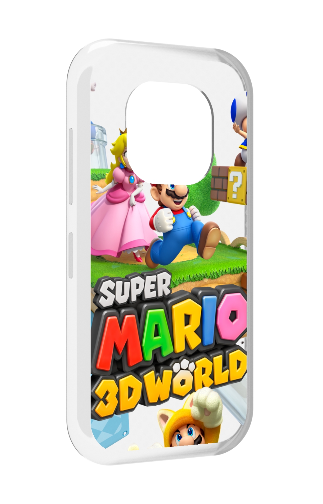 

Чехол MyPads Super Mario 3D World для Doogee V20, Прозрачный, Tocco