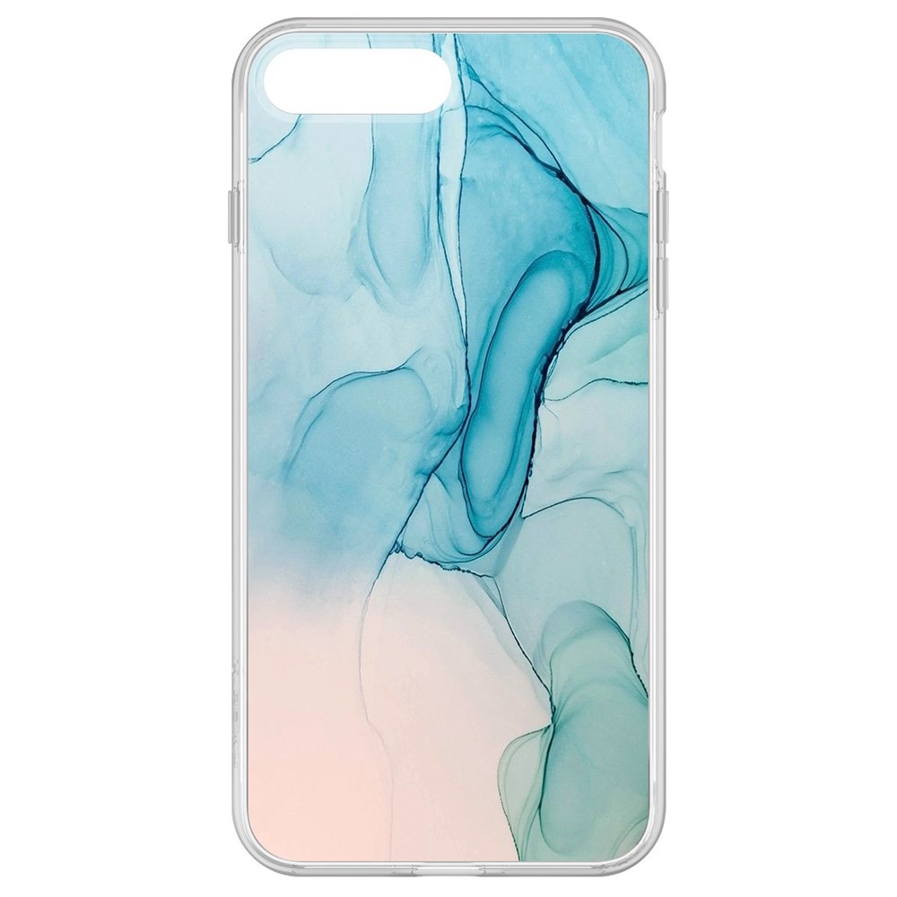 

Чехол-накладка Krutoff Clear Case Абстракт разводы для iPhone 8 Plus, Прозрачный