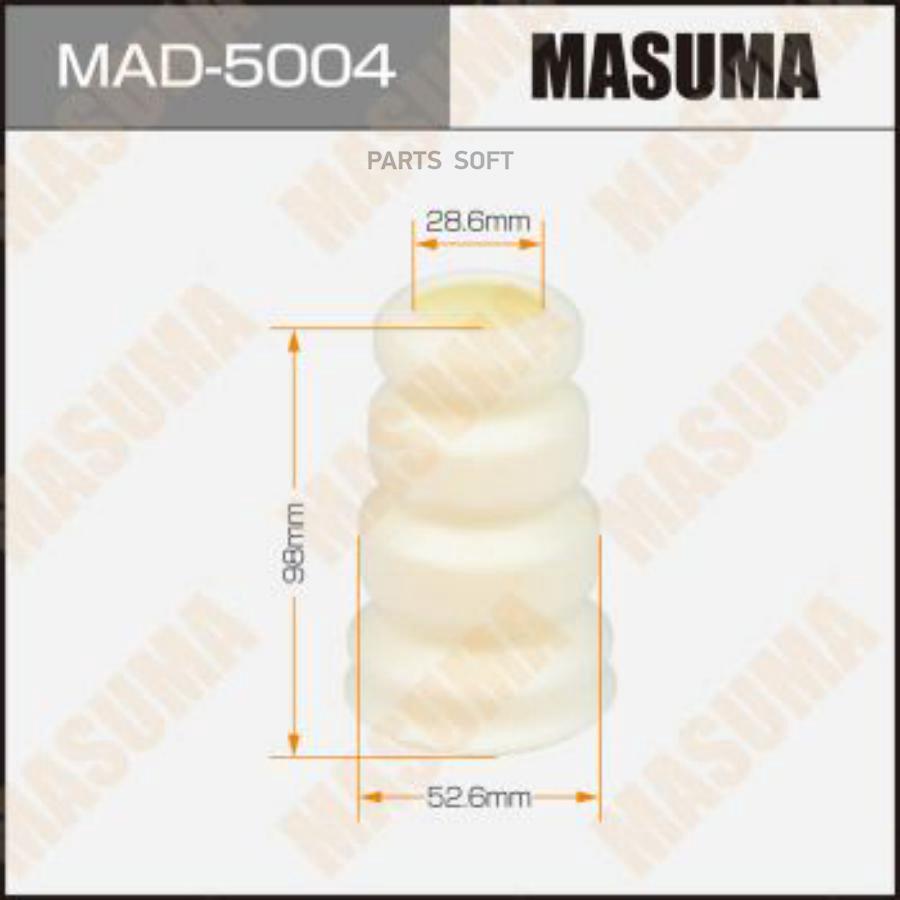 

MASUMA MAD-5004 Отбойник амортизаторов, 52.6x28.6x98 1шт