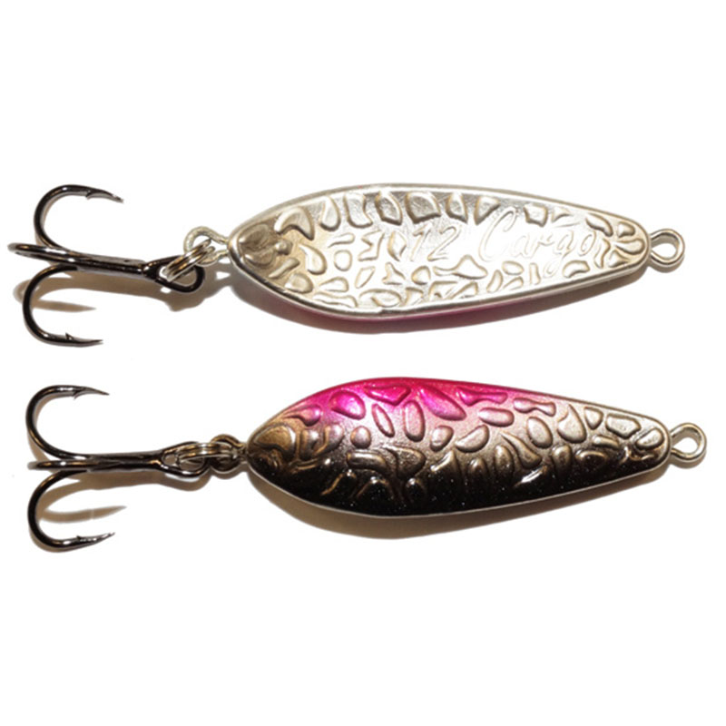 

Блесна Cargo Silver heavy "Frog"20г 4.2 см, Сер., черн.красн. цв. 03, Черный;красный, Блесна Heavy Frog