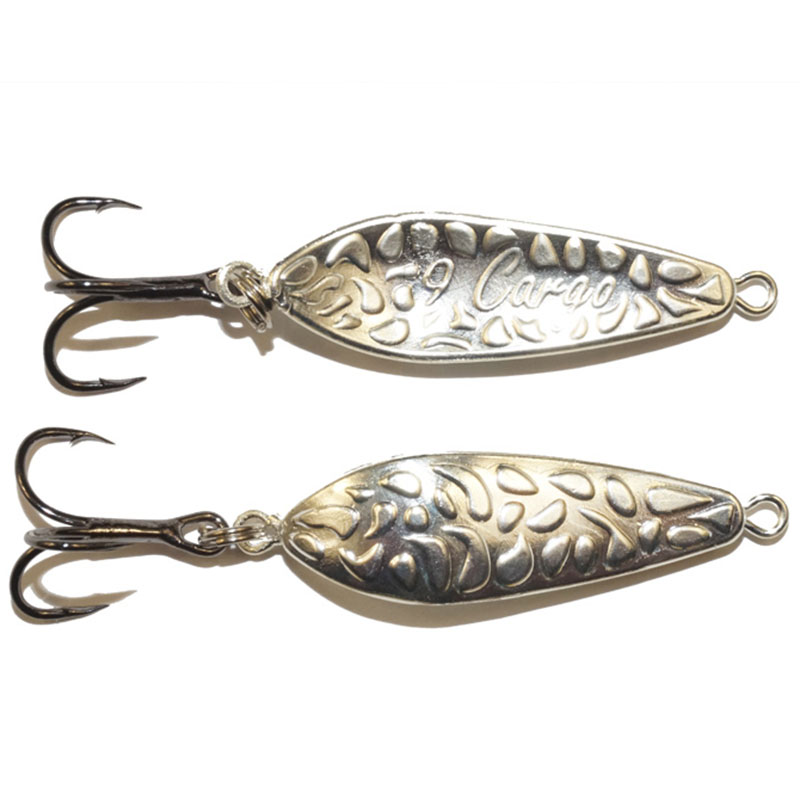 

Блесна Cargo Silver heavy "Frog" 25г 4.8 см, Серебро, цв. 00, Серебристый, Блесна Heavy Frog