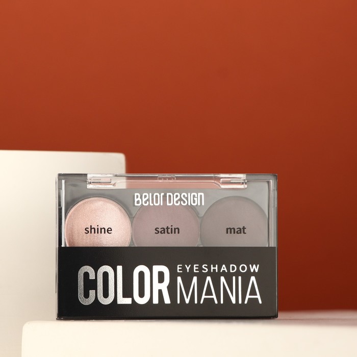 

Тени для век COLOR MANIA, BELORDESIGN, тон 037