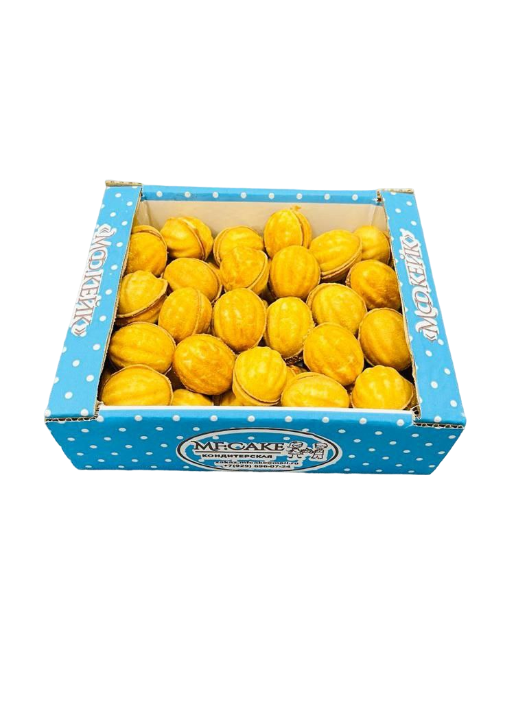 

Печенье песочное MF.CAKE Орешки со сгущенкой и грецким орехом 1000г
