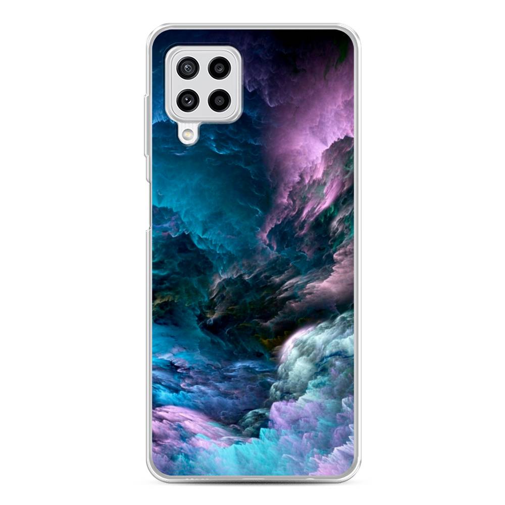 

Чехол на Samsung Galaxy A22/M22/M32 "Загадочное небо", Синий;фиолетовый, 2103450-2