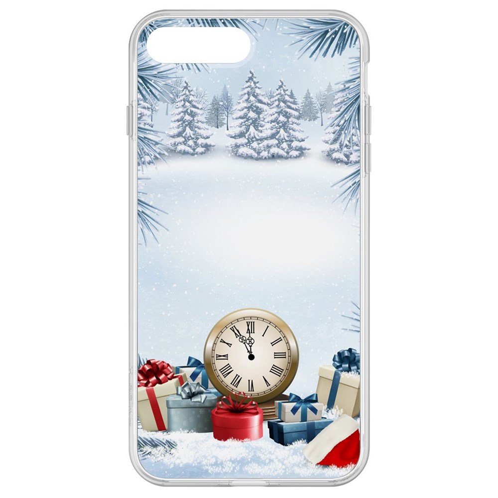 

Чехол-накладка Krutoff Clear Case 5 минут для iPhone 8 Plus