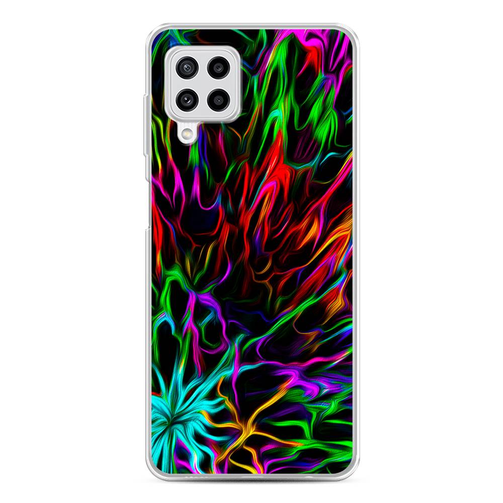 

Чехол на Samsung Galaxy A22/M22/M32 "Разноцветные разводы", Голубой;зеленый;оранжевый, 2103450-3