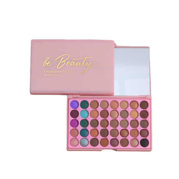 

Палетка матовых и сатиновых теней для век Be Beauty 40 цветов