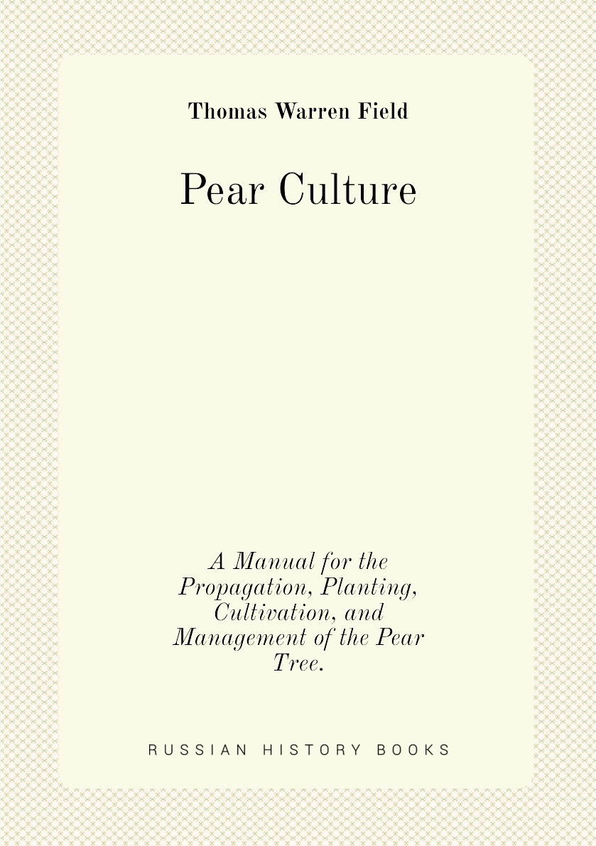 

Pear Culture
