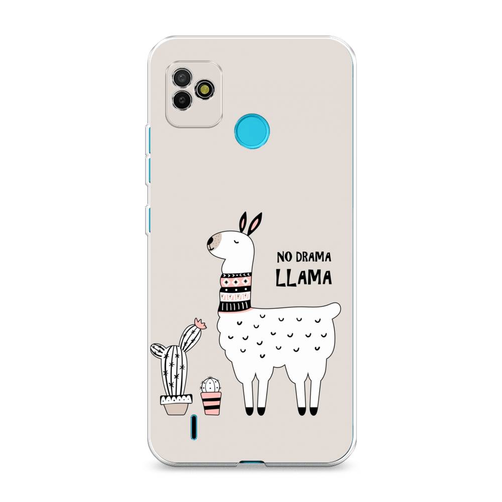 

Чехол Awog на Tecno POP 5 "No drama LLama", Разноцветный, 301150-2