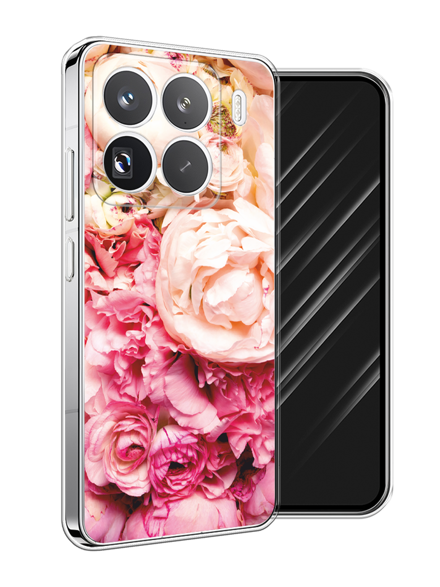 

Чехол Awog на Xiaomi 15 Pro "Пионы яркие", Розовый, 323750-1
