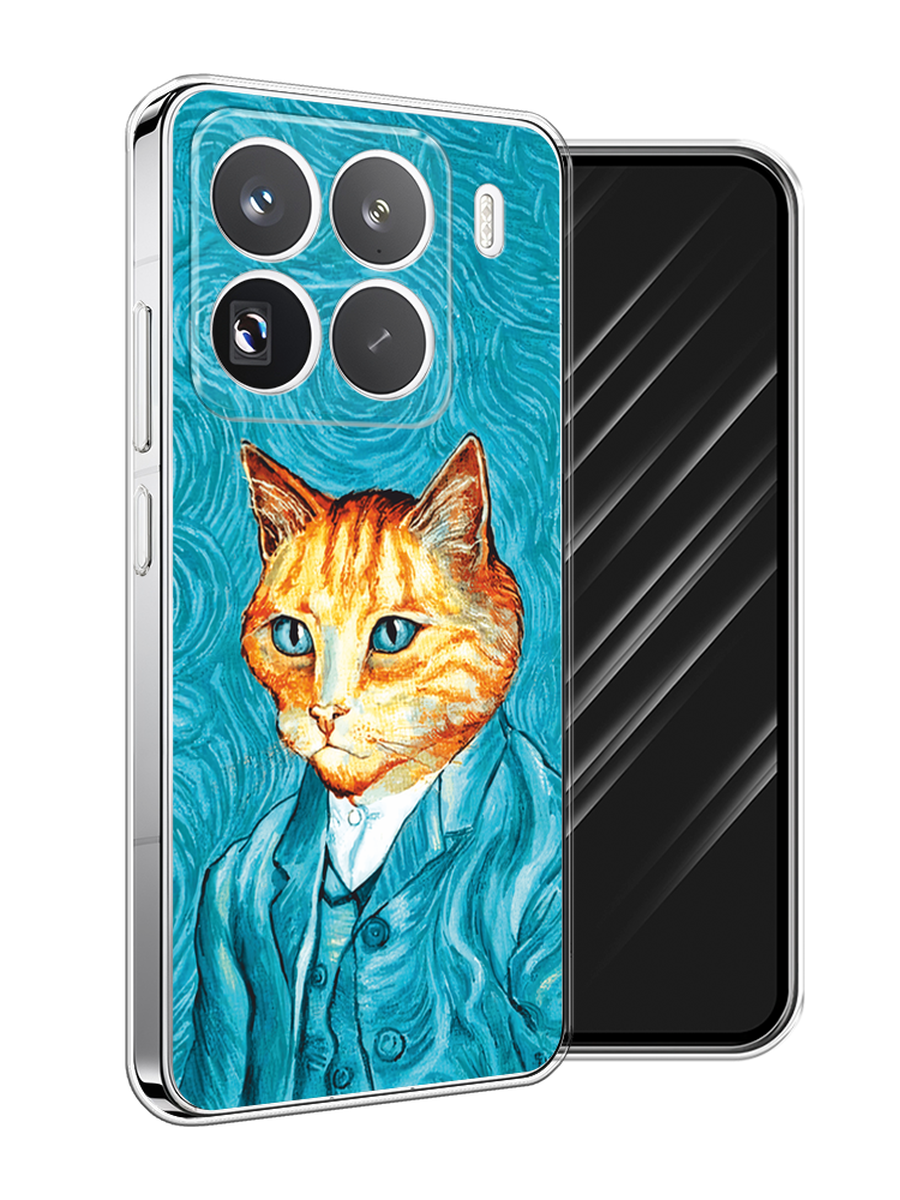 

Чехол Awog на Xiaomi 15 Pro "Кот Ван Гог", Голубой;коричневый, 323750-1