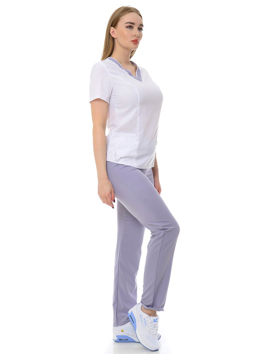 фото Костюм медицинский женский medicalwear сара 100 белый 40 ru