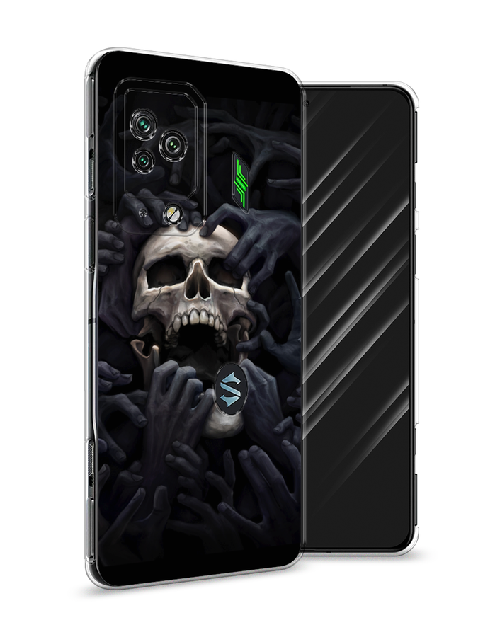 

Чехол Awog на Xiaomi Black Shark 5 Pro "Череп 29", Разноцветный, 314150-9