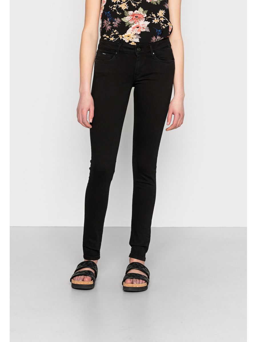 

Джинсы женские Pepe Jeans London PE121N0MS черные 25/32, Черный, PE121N0MS