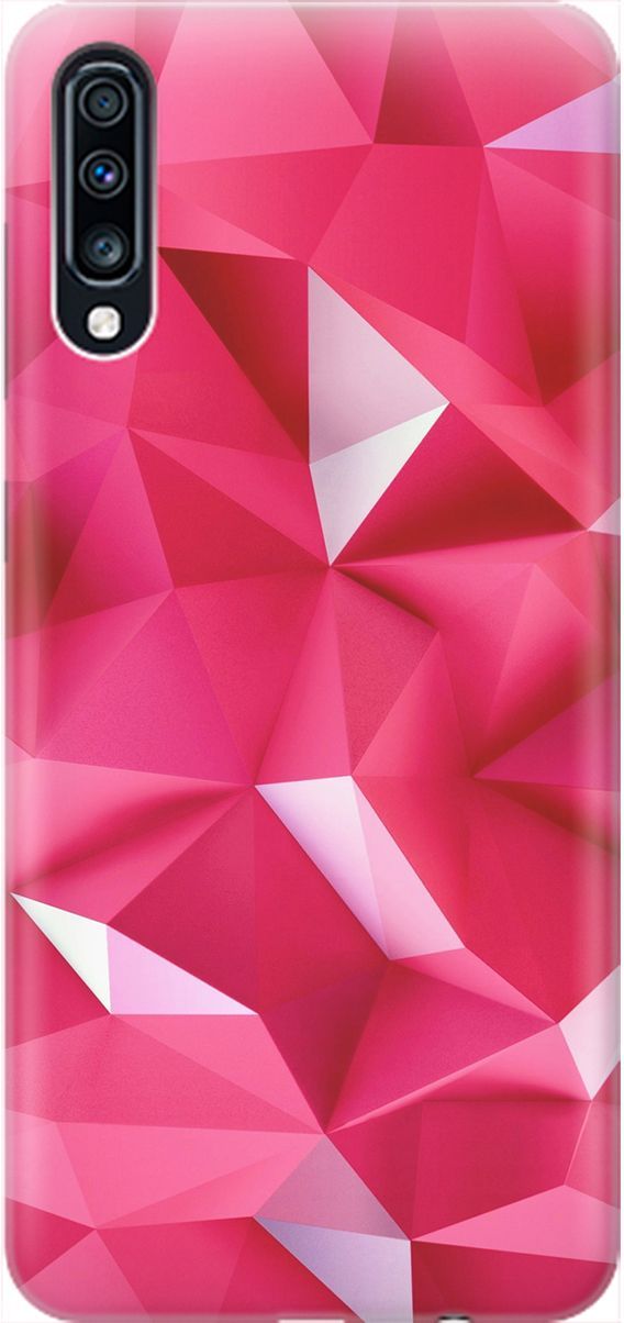 

Чехол на Samsung Galaxy A70/A70s с принтом "Малиновые ромбы", Красный;розовый, 1981
