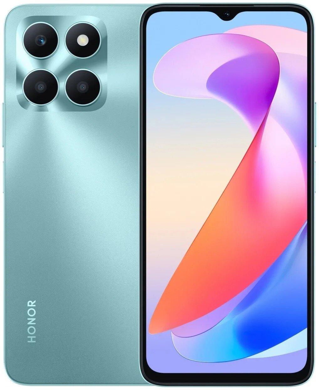 Смартфон Honor X6A 6/128GB Cyan Lake