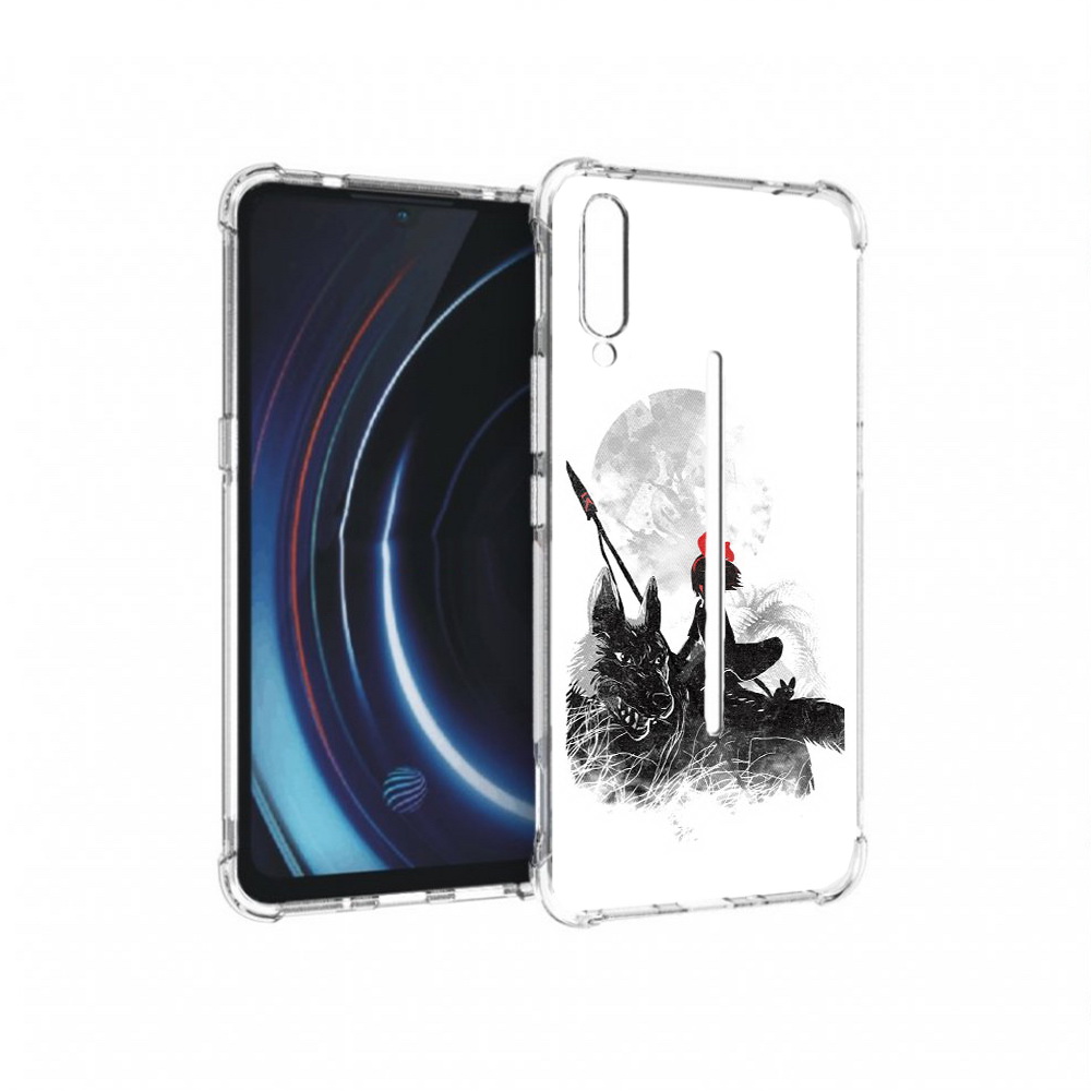 

Чехол MyPads Tocco для Vivo iQOO мононоке (PT226955.389.481), Прозрачный, Tocco