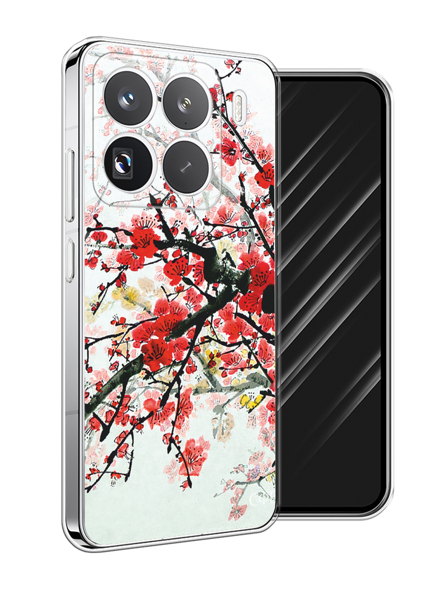 

Чехол Awog на Xiaomi 15 Pro "Сакура", Розовый;черный, 323750-1