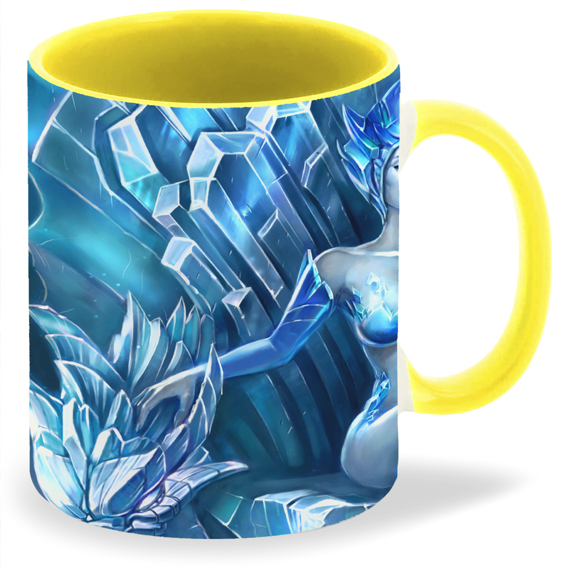 

Кружка CoolPodarok kings bounty the legend Девушка на ледяном троне