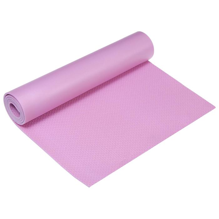 

Коврик для йоги для фитнеса Fitness 140х50х0.5 см светло-розовый, Fitness