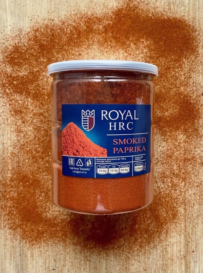

Паприка красная Royal Field копченая, 400 г