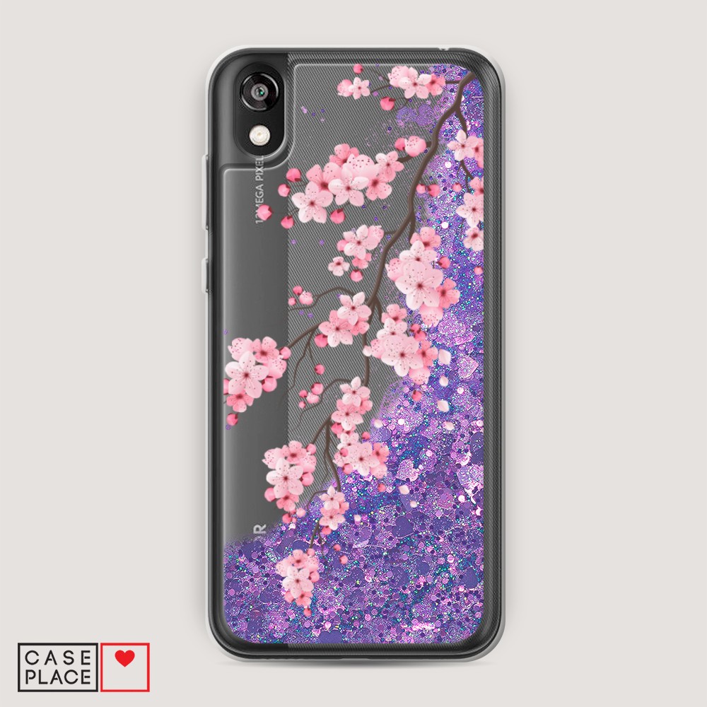 

Чехол Awog на Honor 8S/Huawei Y5 2019 "Розовая сакура", Разноцветный, 69092-1