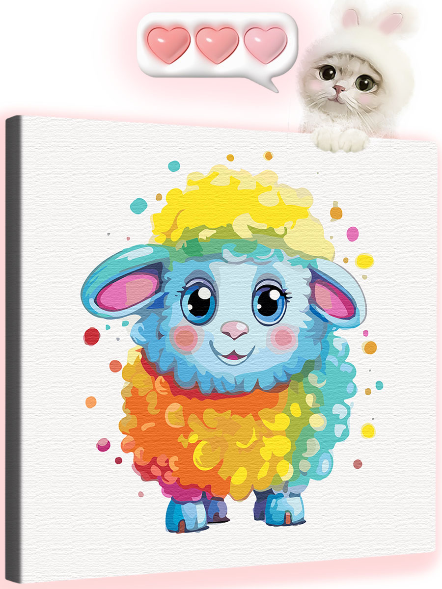 

Картина по номерам Арт-студия Unicorn Барашка N-4134 40x50, Барашка