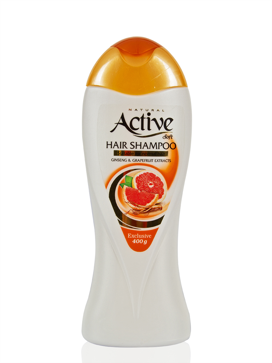 Шампунь Active для нормальных волос Экстракт грейпфрута и женьшеня 400 мл штоф стеклянный тадж иран
