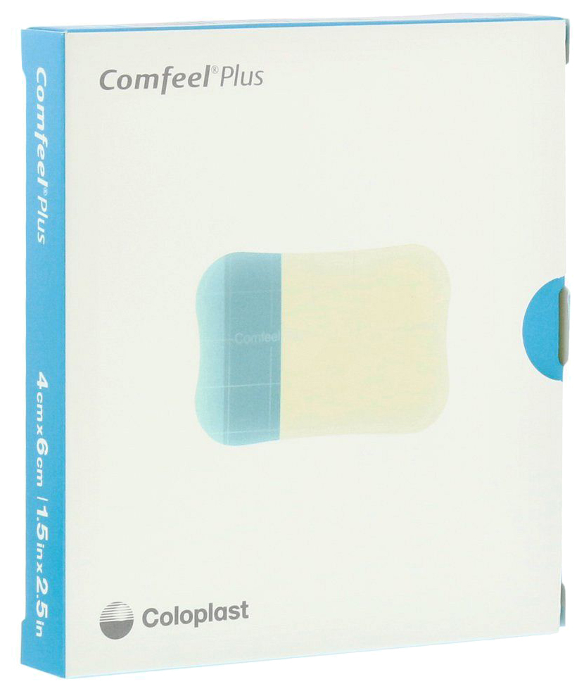 Comfeel Plus, для заживающих язв, 4х6 см, комплект 10 шт...