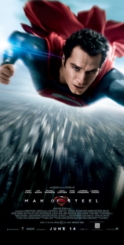 

Постер к фильму "Человек из стали" (Man of Steel) A3