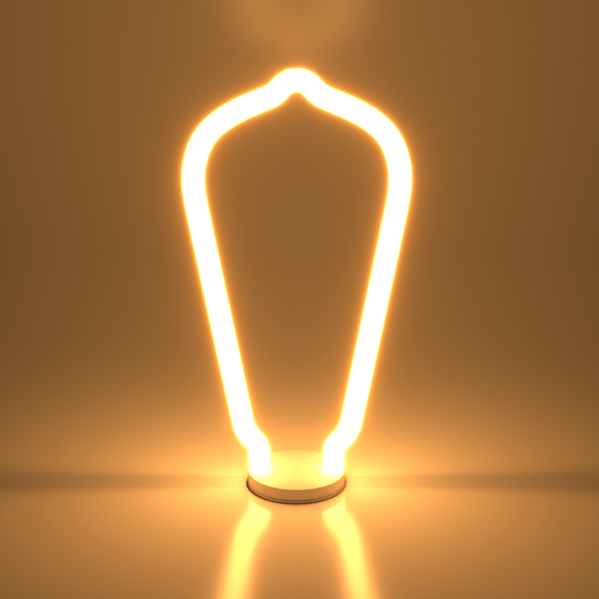фото Декоративная контурная лампа decor filament 4w 2700k e27 elektrostandard bl158