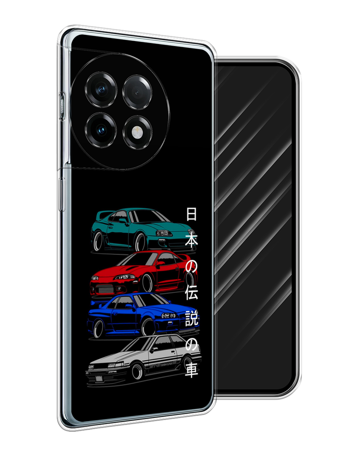 

Чехол Awog на OnePlus 11R/Ace 2 "JDM Legend cars", Зеленый;красный;синий, 154250-1