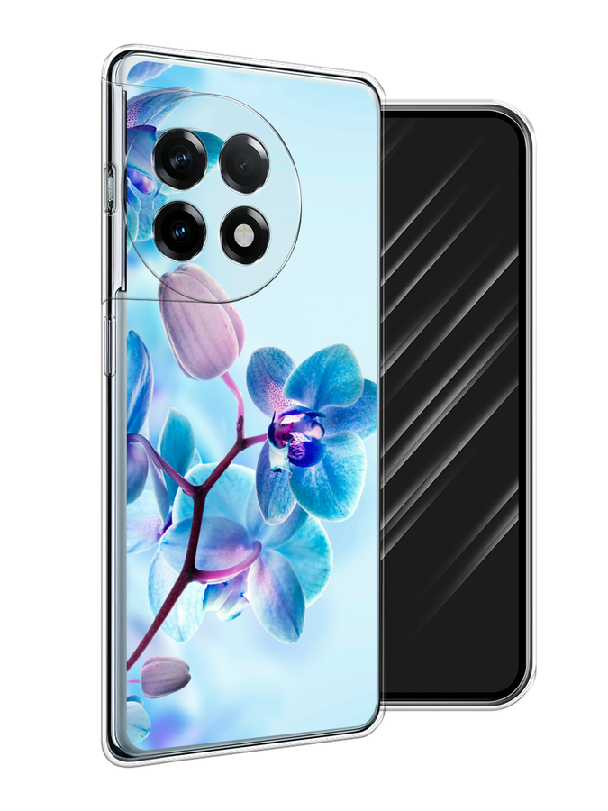 

Чехол Awog на OnePlus 11R/Ace 2 "Голубая орхидея", Голубой;синий;фиолетовый, 154250-1