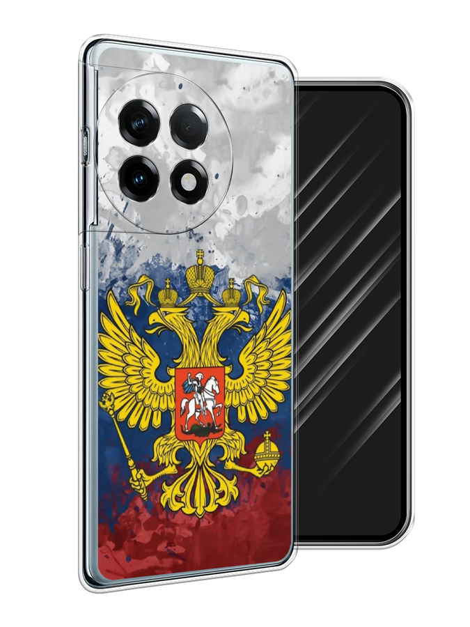 

Чехол Awog на OnePlus 11R/Ace 2 "РФ", Белый;синий;красный, 154250-1