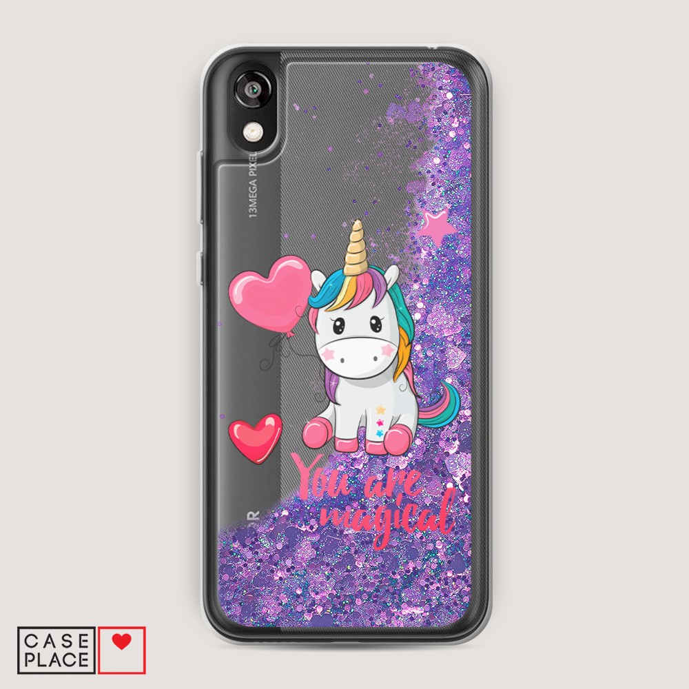 

Чехол Awog на Honor 8S/Huawei Y5 2019 "Волшебная единорожка", Разноцветный, 69092-1