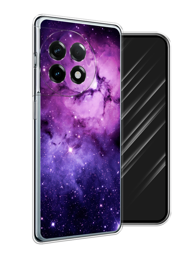 

Чехол Awog на OnePlus 11R/Ace 2 "Космос 18", Фиолетовый;черный;белый, 154250-1