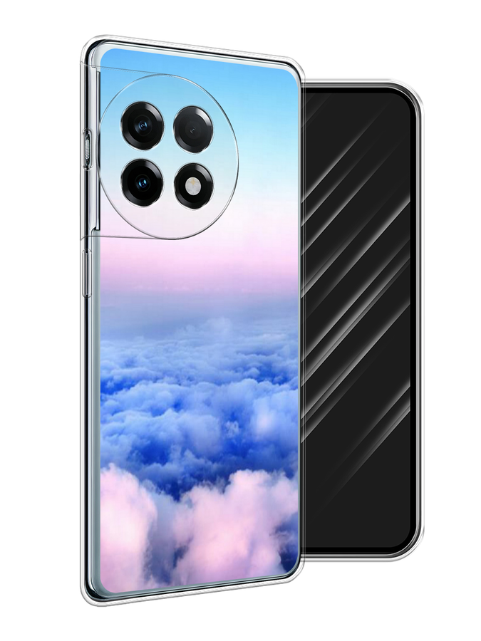 

Чехол Awog на OnePlus 11R/Ace 2 "Облака", Голубой;розовый;бирюзовый, 154250-1