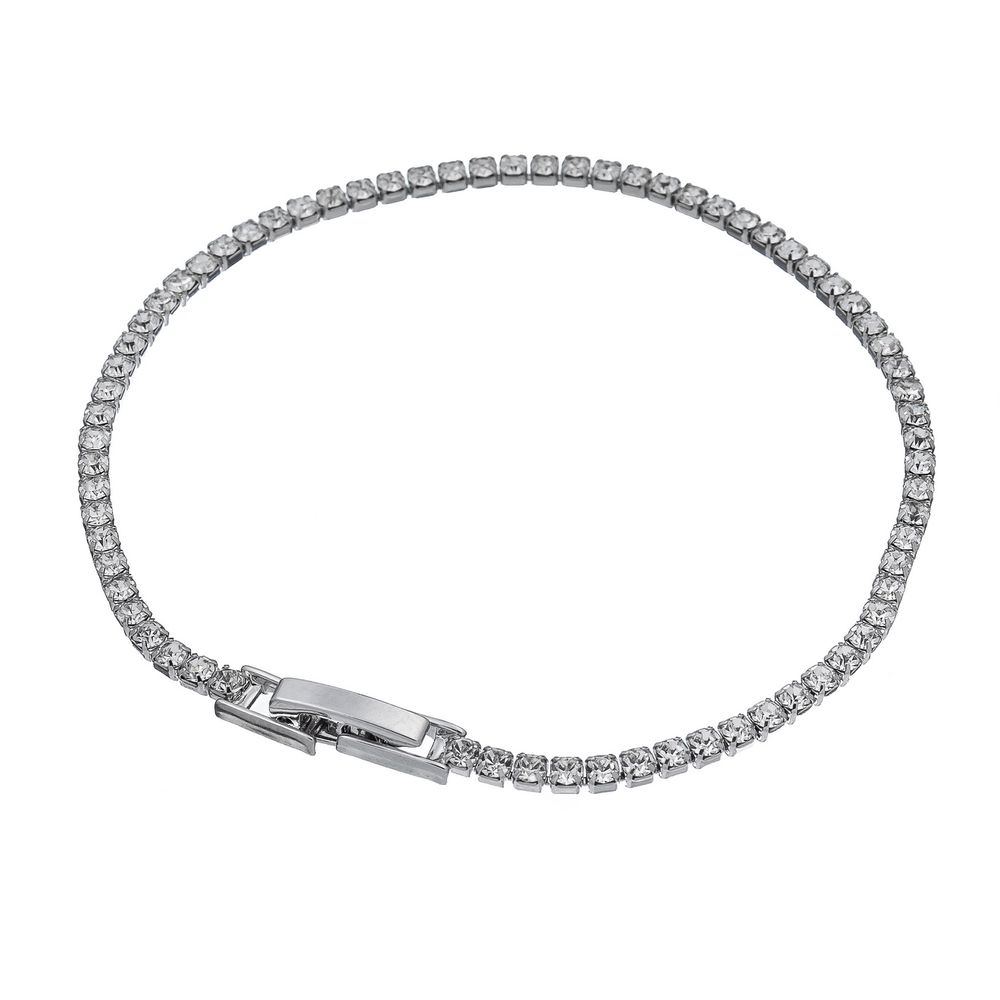 

Браслет из бижутерного сплава с swarovski р.17 Moon Paris MB-23.04-016, MB-23.04-016