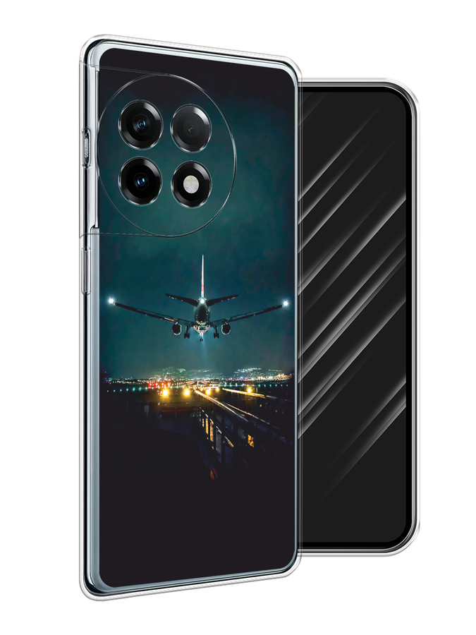 

Чехол Awog на OnePlus 11R/Ace 2 "Ночной рейс", Черный, 154250-1